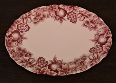 (n-4846) Claytan Tableware, puuviljadega vaagen