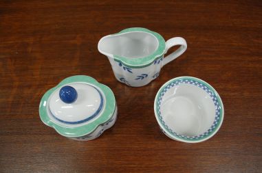 (n-6031/7) Villeroy & Boch, Gallo Design Swittch 3, Cordoba suhkrutoos, koorekann ja meekauss