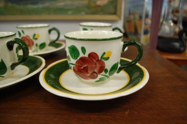 (n-6032/1) Villeroy & Boch Bauernblume, kohvitassid-taldrikud, 6tk