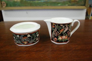 (n-6036/17) Villeroy & Boch Gallo Design, Intarsia, suhkrukauss ja koorekann