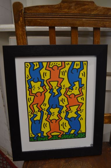 (n-6044) Keith Haring raamitud töö AIDS  Update Cover